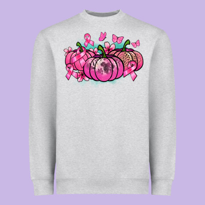 Cancer Pumpkins Cancer Awareness Heavyweight Sweatshirt Designed By Howdyjamesfarm