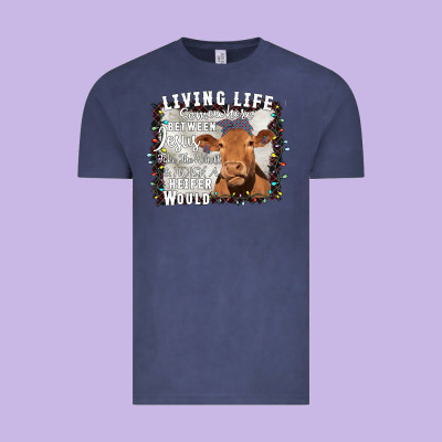 Between Jesus Take The Wheel I Wish A Heifer Would Vintage Tee Designed By Bettercallsaul