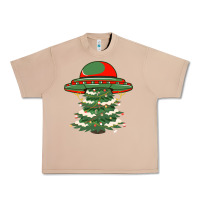 Burro Ufo Christmas Pine Tree Urban Heavy Tee - Bettercallsaul