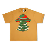 Peanut Butter Ufo Christmas Pine Tree Urban Heavy Tee - Bettercallsaul