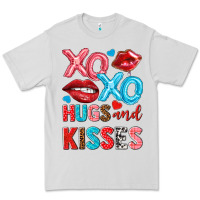 Dove Grey xo xo hugs and kisses Premium Tee - NancyCooperArtShop
