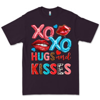 Plum xo xo hugs and kisses Premium Tee - NancyCooperArtShop