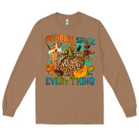 Toasted Coconut Pumpkin spice everything Long Sleeve Tee - NancyCooperArtShop