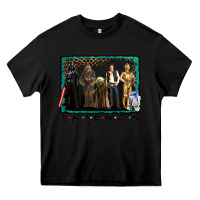Black friends movie characters Heavy Core Tee - AdoDesignShop
