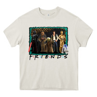 Cream friends movie characters Heavy Core Tee - AdoDesignShop