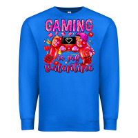 True Royal Gaming is My Valentine Premium Sweatshirt - CowhideDigitalArt