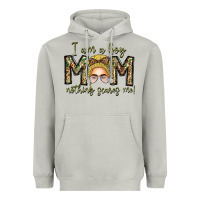 Moon Dust Iam Boy Mom Nothing Scares Me Heavyweight Hoodie - CowhideDigitalArt
