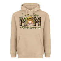 Mushroom Iam Boy Mom Nothing Scares Me Heavyweight Hoodie - CowhideDigitalArt