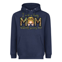 Navy Iam Boy Mom Nothing Scares Me Heavyweight Hoodie - CowhideDigitalArt