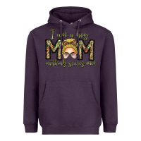Plum Iam Boy Mom Nothing Scares Me Heavyweight Hoodie - CowhideDigitalArt