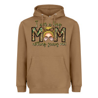 Toasted Coconut Iam Boy Mom Nothing Scares Me Heavyweight Hoodie - CowhideDigitalArt
