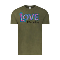 Vintage Olive Love Mom Life Vintage Tee - Bettercallsaul