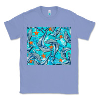 Colony Blue humpback whale Classic Tee - BarkalooDesign