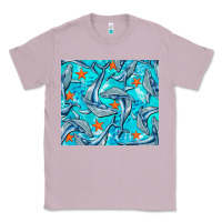 Lilac humpback whale Classic Tee - BarkalooDesign