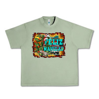 Oil Green feliz navidad Urban Heavy Tee - RanaPortraitStore