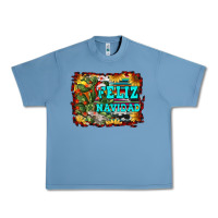 Pebble Blue feliz navidad Urban Heavy Tee - RanaPortraitStore