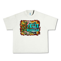 Pistachio feliz navidad Urban Heavy Tee - RanaPortraitStore