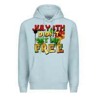 Blue Mist July 4th didn't set me free Premium Hoodie - FaDigitalArtStudio