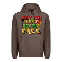 Coffee July 4th didn't set me free Premium Hoodie - FaDigitalArtStudio