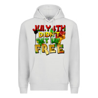 Dove Grey July 4th didn't set me free Premium Hoodie - FaDigitalArtStudio