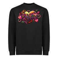 Black I don't smoke but he's got a lighter Heavyweight Sweatshirt - HowdyJamesFarm