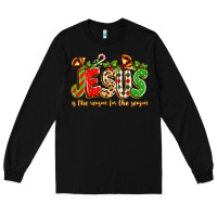 Black jesus is the reason for the season Long Sleeve Tee - texasbilliewilder