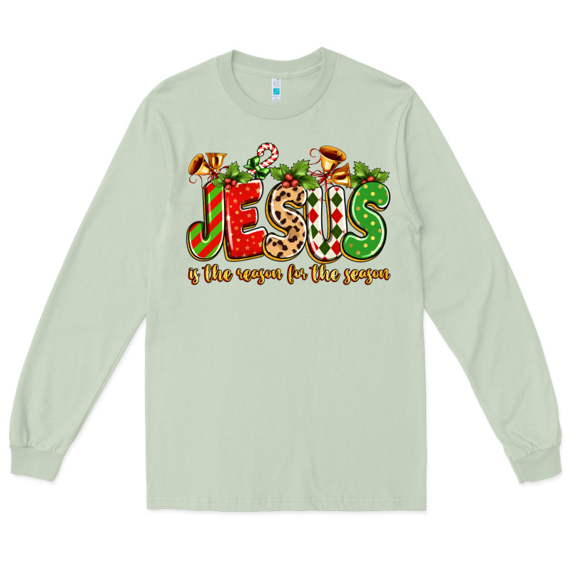 Jesus Is The Reason For The Season Long Sleeve Tee by texasbilliewilder | Teevron