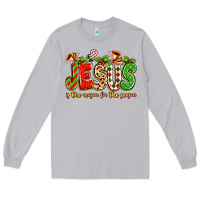Moon Dust jesus is the reason for the season Long Sleeve Tee - texasbilliewilder
