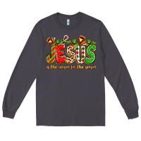 Smoke jesus is the reason for the season Long Sleeve Tee - texasbilliewilder