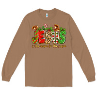 Toasted Coconut jesus is the reason for the season Long Sleeve Tee - texasbilliewilder