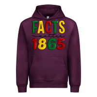 Mauve Wine facts matter 1865 Urban Hoodie - Artiststas