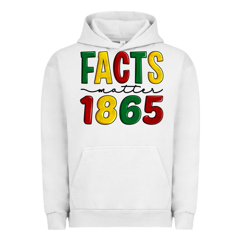 Facts Matter 1865 Urban Hoodie by Artiststas | Teevron