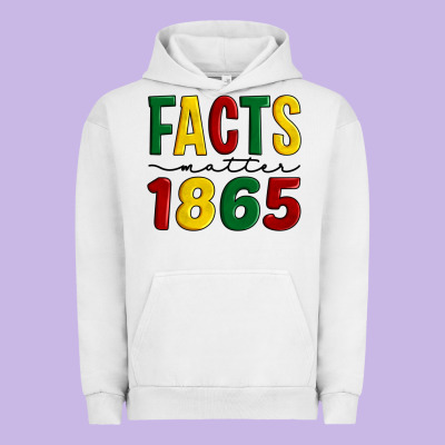 Facts Matter 1865 Urban Hoodie Designed By Artiststas