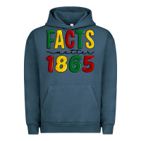 Pigment Midnight Navy facts matter 1865 Urban Hoodie - Artiststas