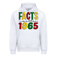 White facts matter 1865 Urban Hoodie - Artiststas