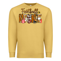 Antique Gold football NONNiE Premium Sweatshirt - CowhideDigitalArt