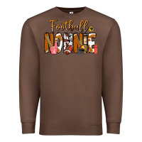 Chestnut football NONNiE Premium Sweatshirt - CowhideDigitalArt