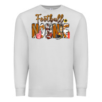 Dove Grey football NONNiE Premium Sweatshirt - CowhideDigitalArt