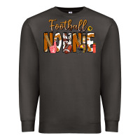 Smoke football NONNiE Premium Sweatshirt - CowhideDigitalArt
