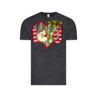 Vintage Black Love Christmas Santa Vintage Tee - Bettercallsaul