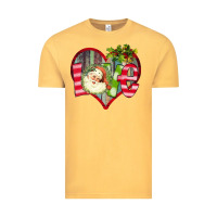 Vintage Mustard Love Christmas Santa Vintage Tee - Bettercallsaul