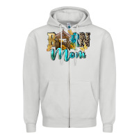 Dove Grey Barn mom Mother's Day Zipper Hoodie - FaDigitalArtStudio