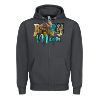 Smoke Barn mom Mother's Day Zipper Hoodie - FaDigitalArtStudio