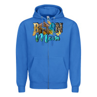 True Royal Barn mom Mother's Day Zipper Hoodie - FaDigitalArtStudio