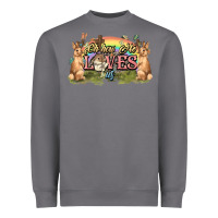 Storm Oh how he loves us cross Easter Day Heavyweight Sweatshirt - HowdyJamesFarm