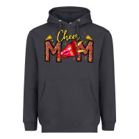 Smoke cheer mom Heavyweight Hoodie - CowhideDigitalArt