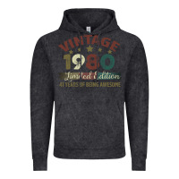 Vintage Black Vintage 1980 Limited Edition 41 Years Of Being Awesome Vintage Hoodie - Bettercallsaul