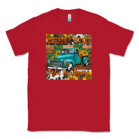 Red country roads take me home truck coaster Classic Tee - Jasminsmagicworld