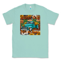 Seafoam country roads take me home truck coaster Classic Tee - Jasminsmagicworld
