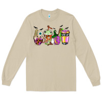 Mushroom Halloween coffee cups Long Sleeve Tee - NancyCooperArtShop